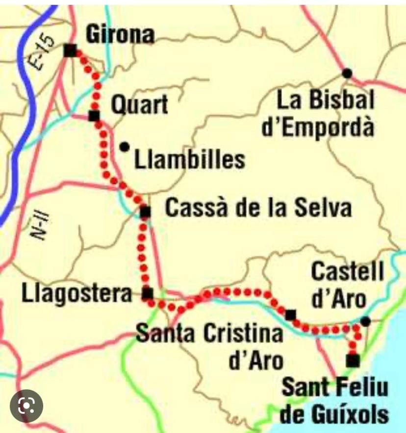 Can Mateuet - House Rental By Season Llagostera Luaran gambar